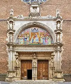 Portail de l'église de la Dalbade (1537-1540, sauf tympan XIXe siècle).