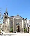 façade de l'église