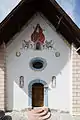 La chapelle des Pénitents, sur le côté de l’église.