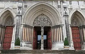 Façade de l'église