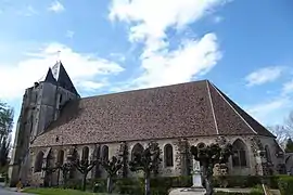 Façade sud et chevet.