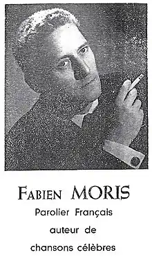 Fabien MORIS- Parolier - non daté