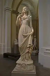 Béatrix (1855), marbre, musée des Beaux-Arts de Lyon.