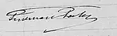 signature de Ferdinand Fabre