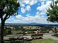 Terrasse à Fabro et vue sur les environs