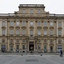 Façade du palais Saint-Pierre (Musée des beaux-arts de Lyon), côté Sud.