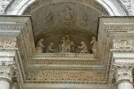 Benedetto Briosco, arc du portail (1501).