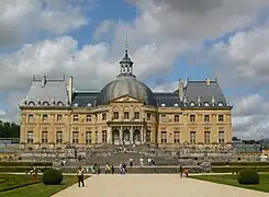Château de Vaux-le-Vicomte, construit entre 1656 et 1661 par Louis Le Vau.