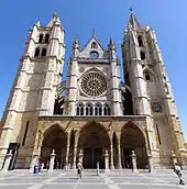 Cathédrale de León (Espagne).