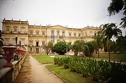 Le palais Saint-Christophe, situé à Quinta da Boa Vista, à Rio de Janeiro, était la résidence officielle des empereurs du Brésil.