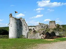 Ruines du château féodal de Fagnolles