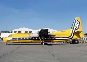 L'appareil impliqué dans l'accident à l'aéroport du Bourget en Février 1985