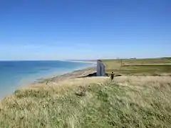 Falaises en baie de Somme, à l'ouest.