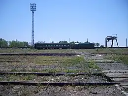 La gare de Fălciu (Roumanie)