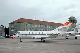 Falcon 20 (F-ZACR) au Centre d'essais en vol de Brétigny-sur-Orge en 1992