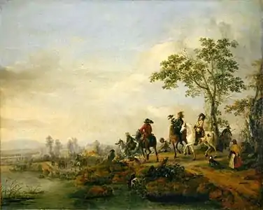 Le Retour de chasse, vers 1655Kassel, Schloss Wilhelmshöhe