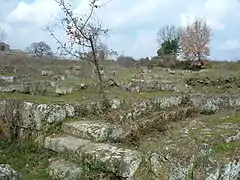 Vestiges du théâtre de Falerii Novi