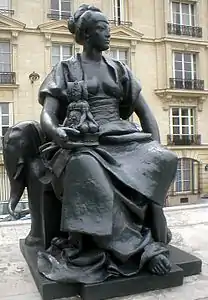 L'Asie par Alexandre Falguière.