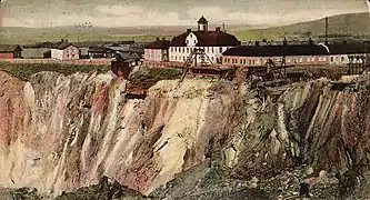 La mine vers 1907.