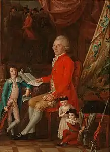 Portrait de famille d'Alexander Jozef de Vijlder