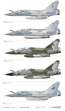 Mirage 2000 C/B/D/N/5F