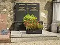 La tombe de Charles Duisit, maire de 1904 à 1908