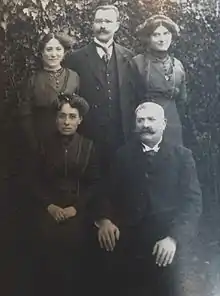 La famille Malassenet-Gatet en 1912.