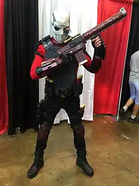 Cosplay de Deadshot.