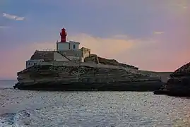 Vue du phare de la Madonetta.