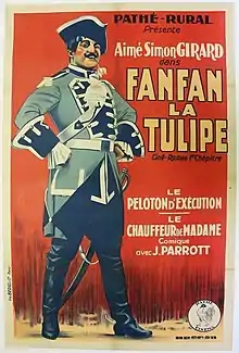 Description de l'image Fanfan la Tulipe (affiche, 1925).jpg.