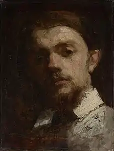 Autoportrait (1859), musée des Beaux-Arts de Lyon.