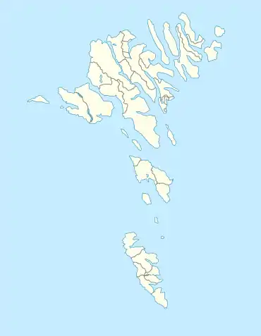 Voir sur la carte administrative des Îles Féroé