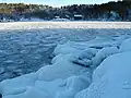 Le lac en hiver
