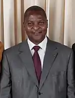 Faustin-Archange Touadéra (1957-), président de la République centrafricaine depuis février 2016.