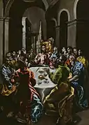 El Greco, Repas dans la maison de Simon, 1608-1614.