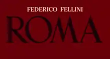 Description de l'image Federico Fellini - Roma.png.