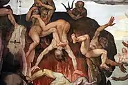 L’Enfer, 1474-1479, Santa Maria del Fiore, Florence.