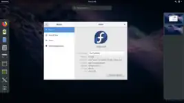 Fedora 29 Workstation avec GNOME 3.30.