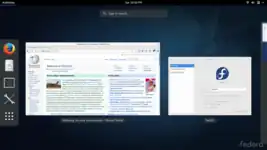 Fedora 25 Workstation avec GNOME 3.22.