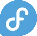 Variante du logo Fedora depuis 2021