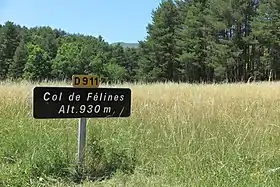 Image illustrative de l’article Col de Félines