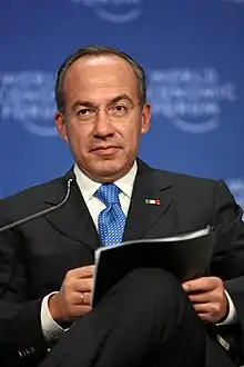 Felipe Calderón, président de 2006 à 2012