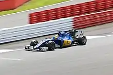 Photo de la Sauber C35 de Nasr