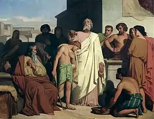 L'Onction de David par Samuel, 1842, Petit Palais, Paris.