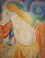 Robert Delaunay : Femme nue lisant, 1915