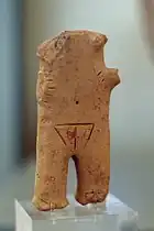 Fragment d’une statuette féminine, Phlionte, 4500-3200 BC.