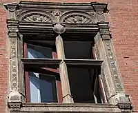 Fenêtre de la façade arrière