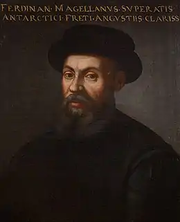 Portrait anonyme de Fernand de Magellan, XVIe ou XVIIe siècle.