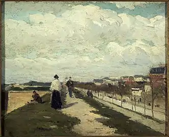 Ferdinand Marks, Les Fortifications, boulevard Berthier (1902), Paris, musée Carnavalet.