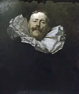 Ferdinand Roybet, Portrait du peintre Antoine Guillemet (1899), Courbevoie, musée Roybet Fould.
